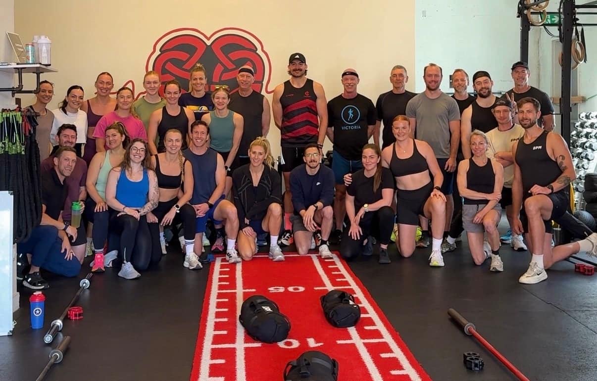 hyrox gym in victoria bc participants in hyrox class at bpm fitness centre