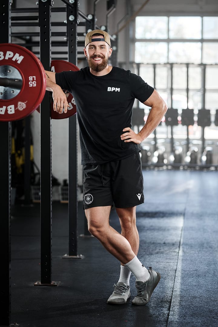 personal trainer in gym at bpm fitness centre